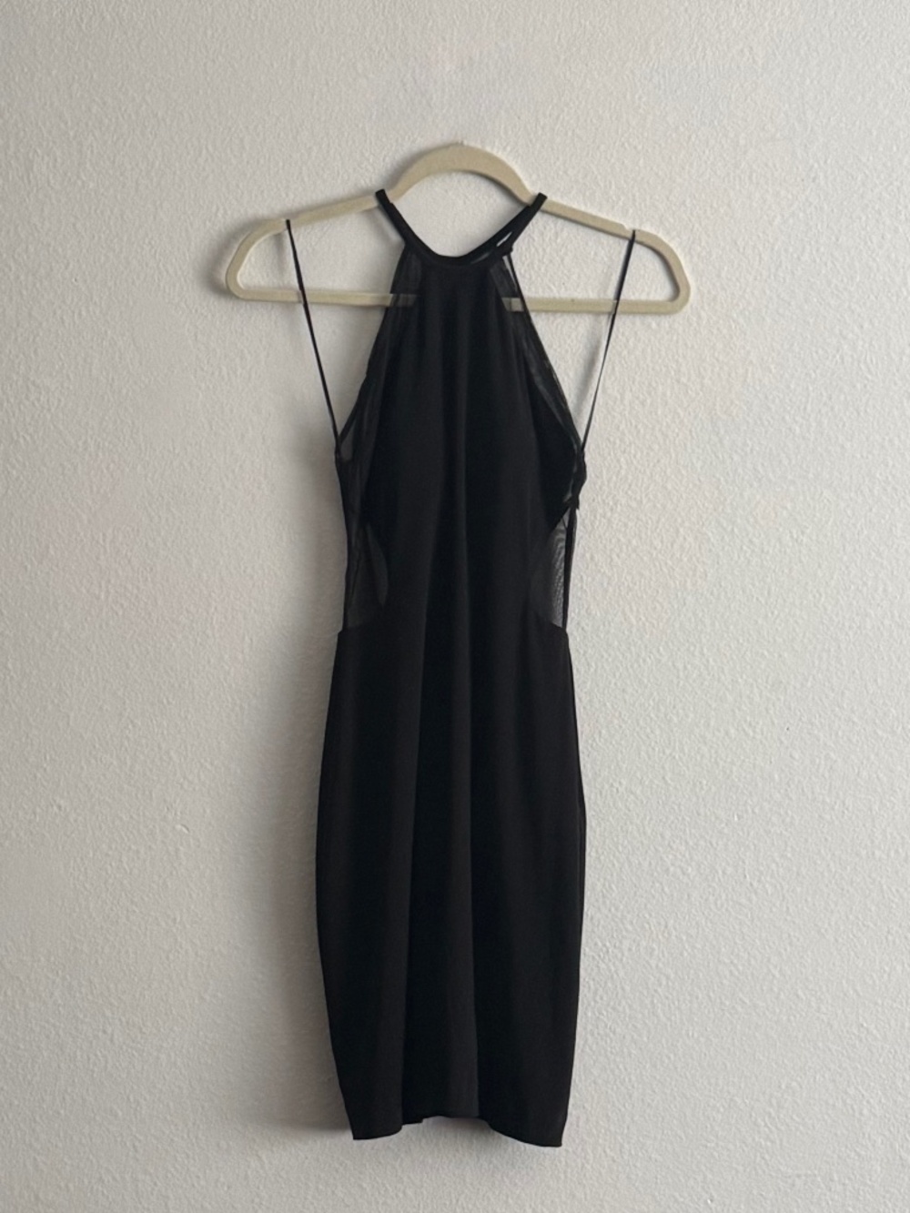 Morgan & Co. Mini Halter Dress